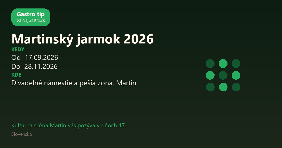 Martin Fair 2026