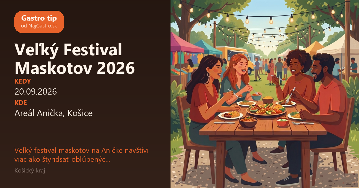 Big Mascot Festival 2026 Košice